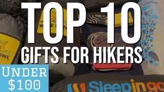 HIKING and BACKPACKING GIFTS UNDER $100 // Top 10 Gift Ideas for Hikers and Backpackers