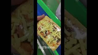 Pizza packing machine, pizza film wrapping machine