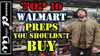 Top 10 Prepping Items You Shouldn't Buy At Walmart