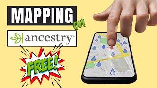 Maps on Ancestry for FREE