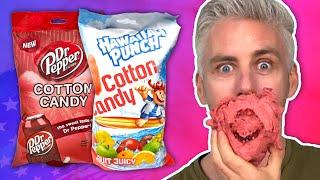 Irish People Try American Cotton Candy