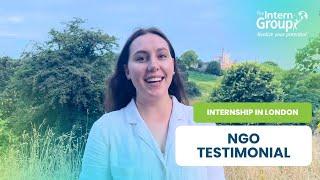 Internship in London - NGO - Kaitlyn Testimonial