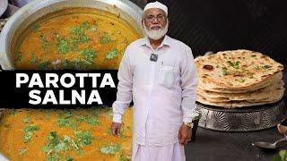 Hotel style Parotta Salna Recipe in Tamil | Madurai Famous Parotta Salna Recipe | பரோட்டா சால்னா