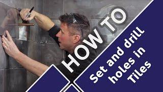 How to Cut Tiles around Pipes and Drill Holes in Bathrooms & Toilets - Tile Mountains