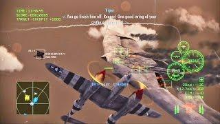 Ace Combat Infinity - Butterfly Master vs P-38L Lightning