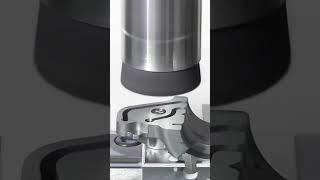 Quickly deburring entire part surface with a XEBEC Brush™ Surface