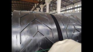 manufacture process of chevron conveyor belt