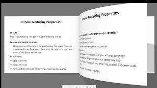 Introduction To Income Producing Properties: Real Estate Finance and Investment