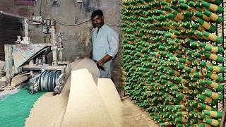 Amazing Process of Making Paper Cone with Skilled Workers | Mass Production Process