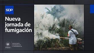 Gobierno del Presidente Nayib Bukele fumiga comunidades de San Salvador Centro