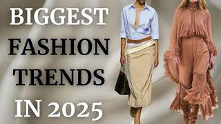 2025’s Biggest Fashion Trends You Can’t Miss !