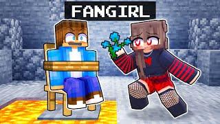 Ash Has a CRAZY FAN GIRL in Minecraft!