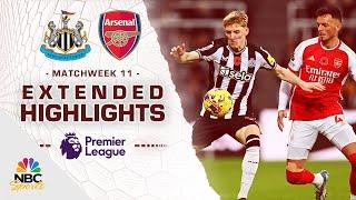 Newcastle United v. Arsenal | PREMIER LEAGUE HIGHLIGHTS | 11/4/2023 | NBC Sports