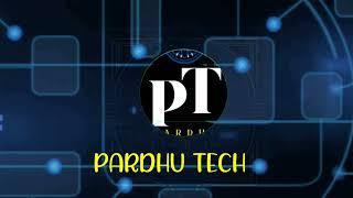 My first youtube channel intro | Pardhu tech in telugu