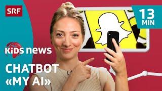 SRF Kids News: Snapchat-Chatbot «My AI» im Test | Kindervideos