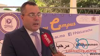 Leprésident de l'université Abdelmalek Saadi parle du forum National de la jeunesse et des étudiants