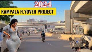 KAMPALA   FLYOVER  PROJECT  PHASE 2  PROGRESS    In 2024