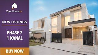 DHA Phase 7 - Modern Living | 1 Kanal Luxury Home | CInematic Shots 4K