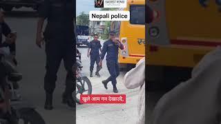 power of Nepal police #nepalpolice #nepalarmy #viralvideo #viralshorts #shortfeed #deusi_bhailo