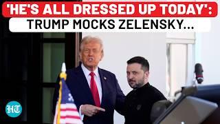 Trump Meets Zelensky At White House, Cracks Joke Before Cameras; Ukraine Prez Gives This Reaction