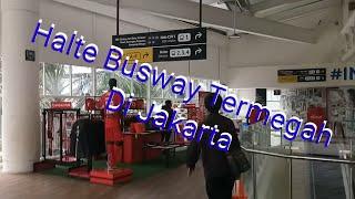 Halte Busway Termegah#pejuang1000subscriber #busway #transjakarta #kinilebihbaik #busmania #bus