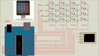 Arduino Lab06: Keypad Interfacing