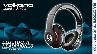 Bluetooth Headphones with FM Radio | Impulse Series | Volkano