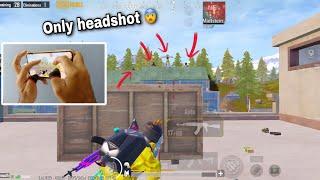 فقط هيد  في لفيك  OMG  only headshot iphone xs max 5 finger | PUBG MOBILE