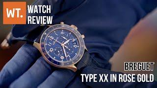 One Watch in One Minute: Luxury Pilot Watch by Breguet in Rose Gold