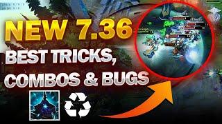 MOST OP, BROKEN & IMBA COMBOS & BUGS, BEST TRICKS & TIPS 7.36 PATCH Dota 2