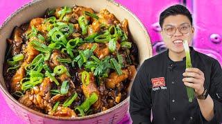 Taiwanese Braised Pork with Rice (Lou Rou Fan) Recipe!