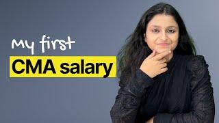 My First Salary After CMA | Palak Sharma