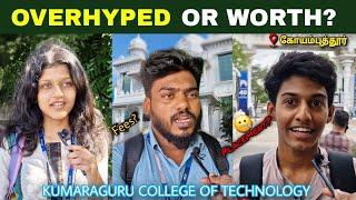 (Top College in Coimbatore) Interview with Kumaraguru College of Technology Students