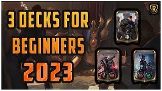 3 BEST Beginner Friendly Decks In LoR January 2023!