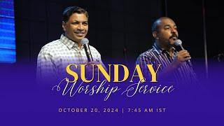  LIVE Sunday Service | Online Tamil Church Service | October 20, 2024