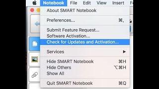 Update Smartboard Software