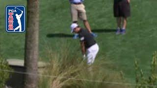 Si Woo Kim’s stunning eagle chip shot from the cart path | THE PLAYERS 2020