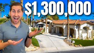 What You Can BUY For $1,300,000 In Palm Desert CA!! (Indian Ridge Country Club)