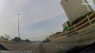 Rashee Rice: Dashcam footage shows multi-vehicle crash allegedly involving NFL receiver, SMU alum