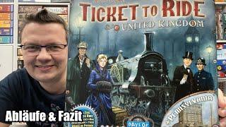 Zug um Zug 5. Erweiterung (Days of Wonder / asmodee) - United Kingdom und Pennsylvania