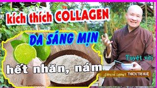 Kích thích Collagen! Ngay cả khi đã 70. Hãy thoa nó vào các nếp nhăn - Chùa Pháp Tạng