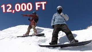 12,000 FT SNOWBOARDING WITH RYAN KNAPTON