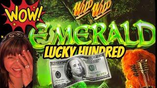 LUCKY HUNDRED FOR THE BIG WIN BONUS & RETRIGGER!