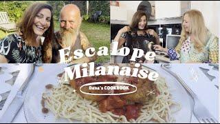 ESCALOPE PANEE A LA MILANAISE ET SPAGHETTI SAUCE TOMATOES