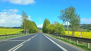  Driving In Czech Republic ! Beautiful Road Trip In ( CZ ) Spring Vibes | 4k Driving