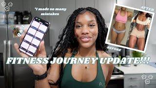 my *UPDATED* fitness journey | mistakes, Q & A, full workouts, diet and more