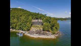 9.950,000  Million Dollars /  2023 LUXURIOUS LAKE FRONT HOME ON LAKE GLENVILLE NC NOW FOR SALE