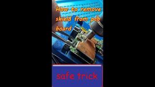 how to remove shield from mobile board