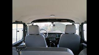 UAZ Hunter, headrests on rear seats