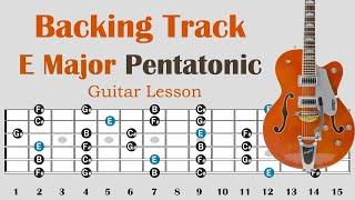 E Major Pentatonic Backing Track